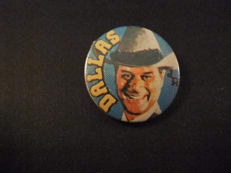 J.R. Ewing (Larry Hagman )hoofdrolspeler uit Dallas ( tv-soap serie Dallas) eind jaren 70 tot 1991